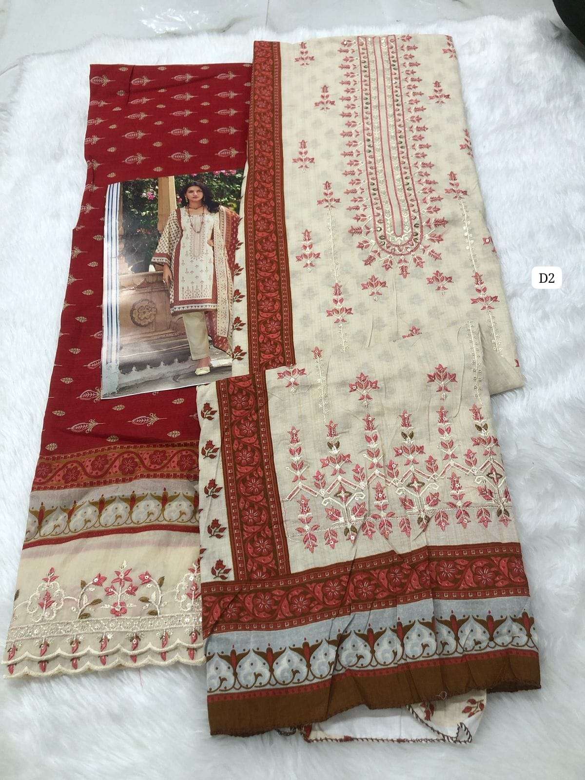 Falah Premium Cotton Collection Code 30202 by Falah Designer Suits